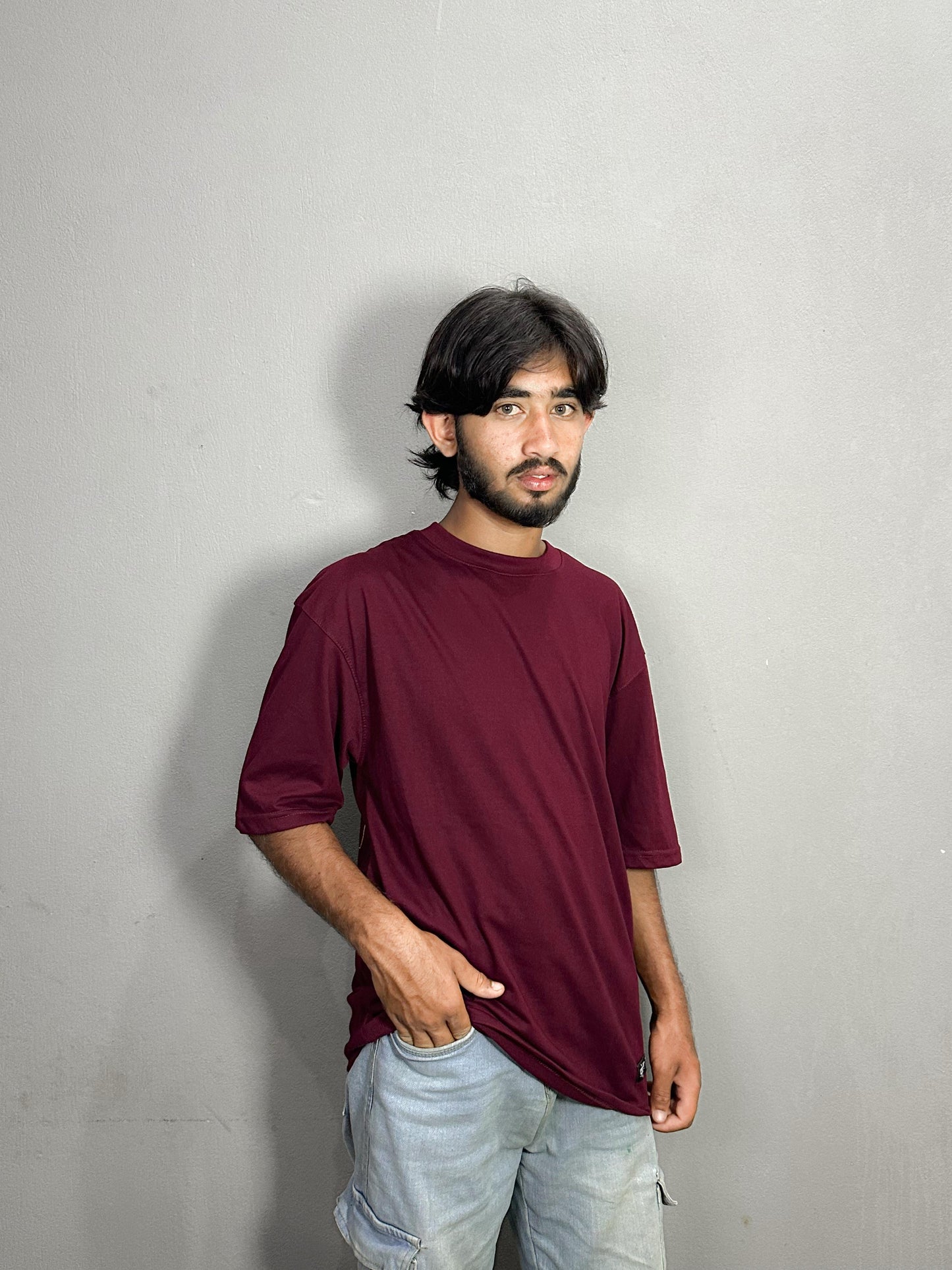MAROON MOON GRAPHIC TEEES